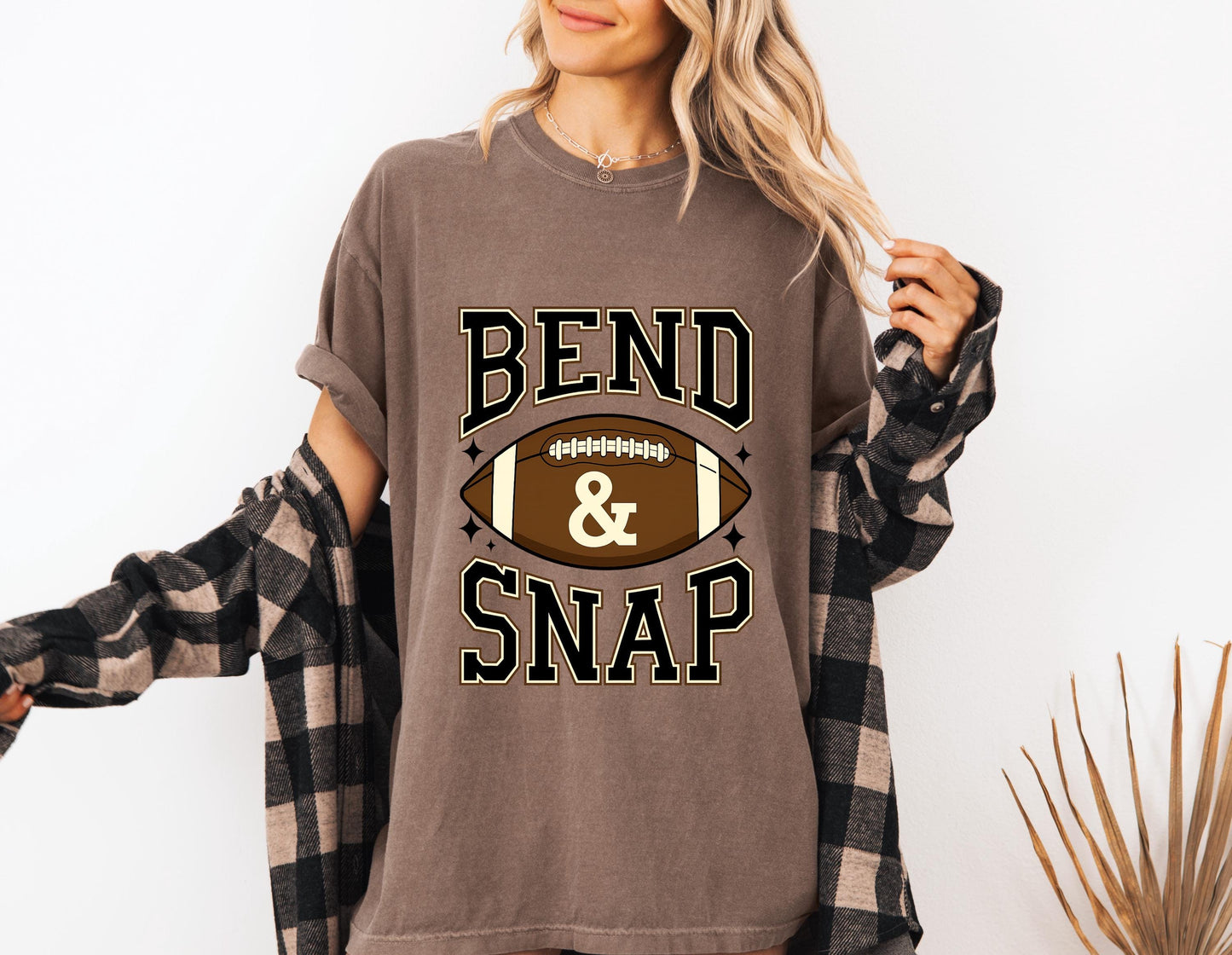 Bend and Snap Football Shirt, Women’s Funny Game Day , Football