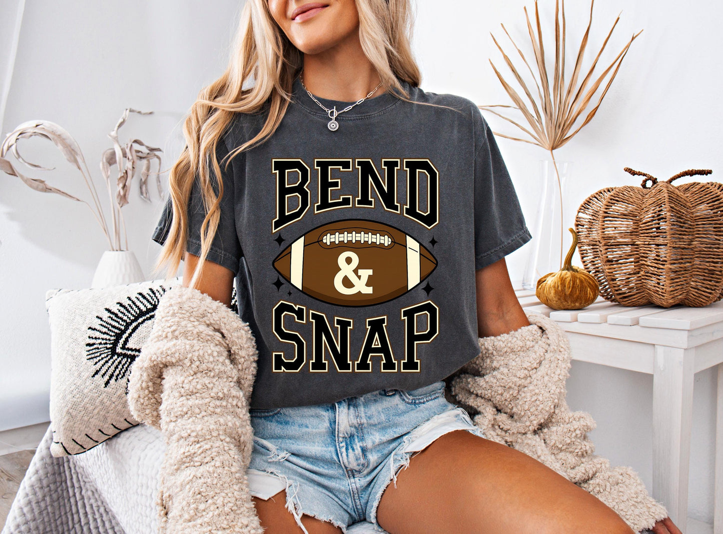 Bend and Snap Football Shirt, Women’s Funny Game Day , Football