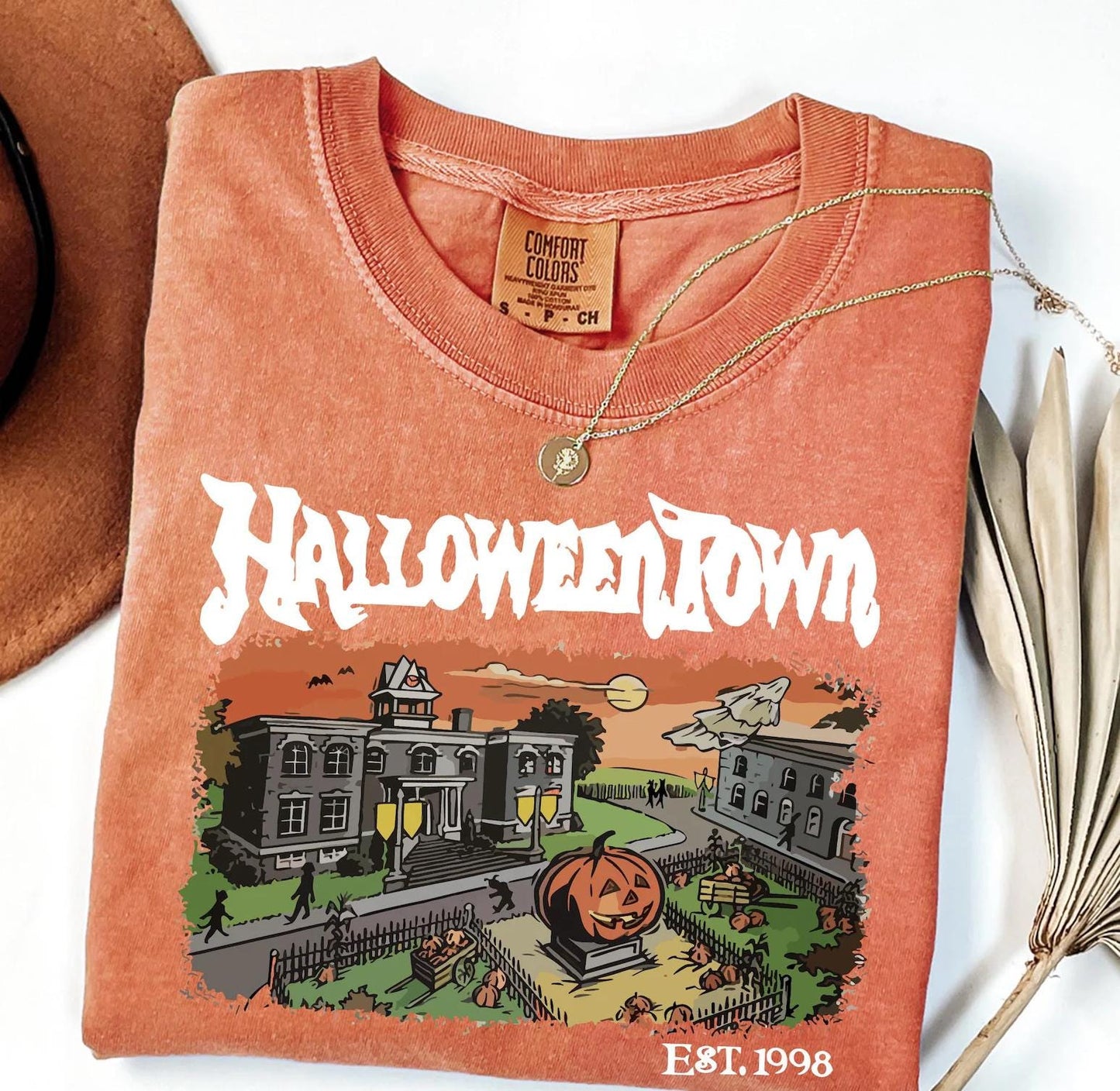 Comfort Colors® Halloweentown Est 1998 Shirt, Retro