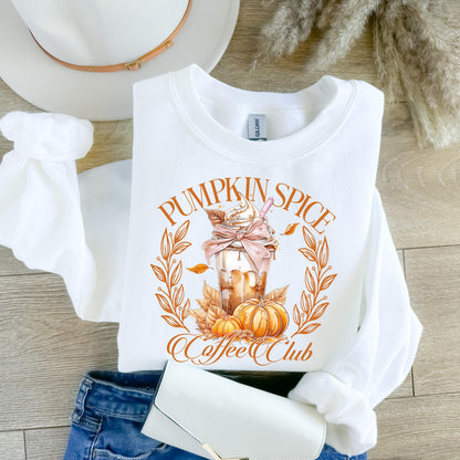 Pumpkin Spice Sweatshirt | Fall Pullover | Coffee Lover Shirt |