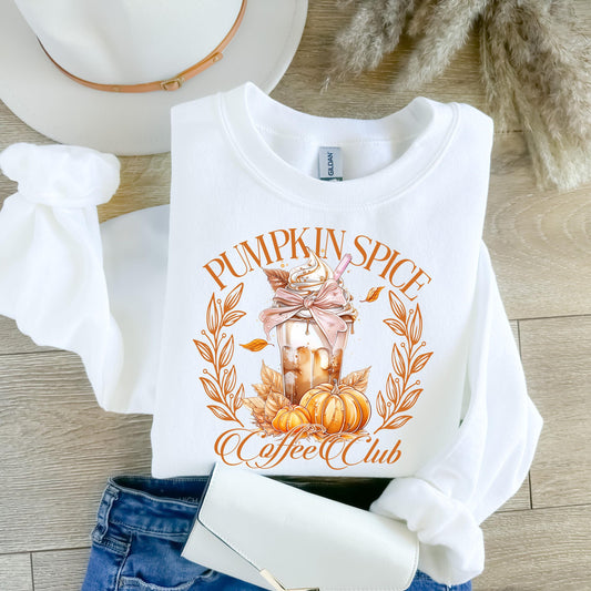 Pumpkin Spice Sweatshirt | Fall Pullover | Coffee Lover Shirt |
