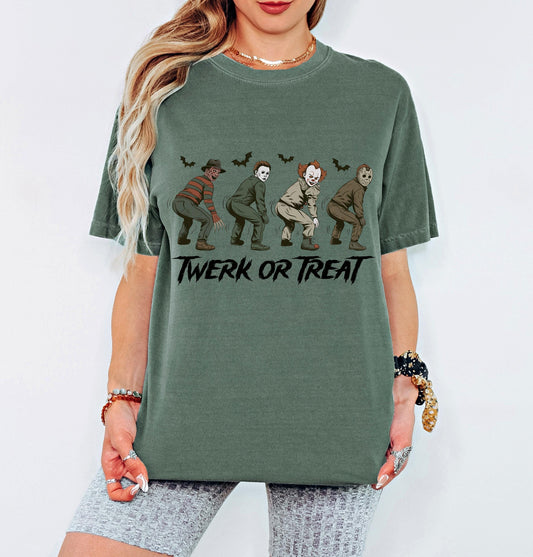 Funny Halloween Twerk or Treat Shirt, Halloween Horror