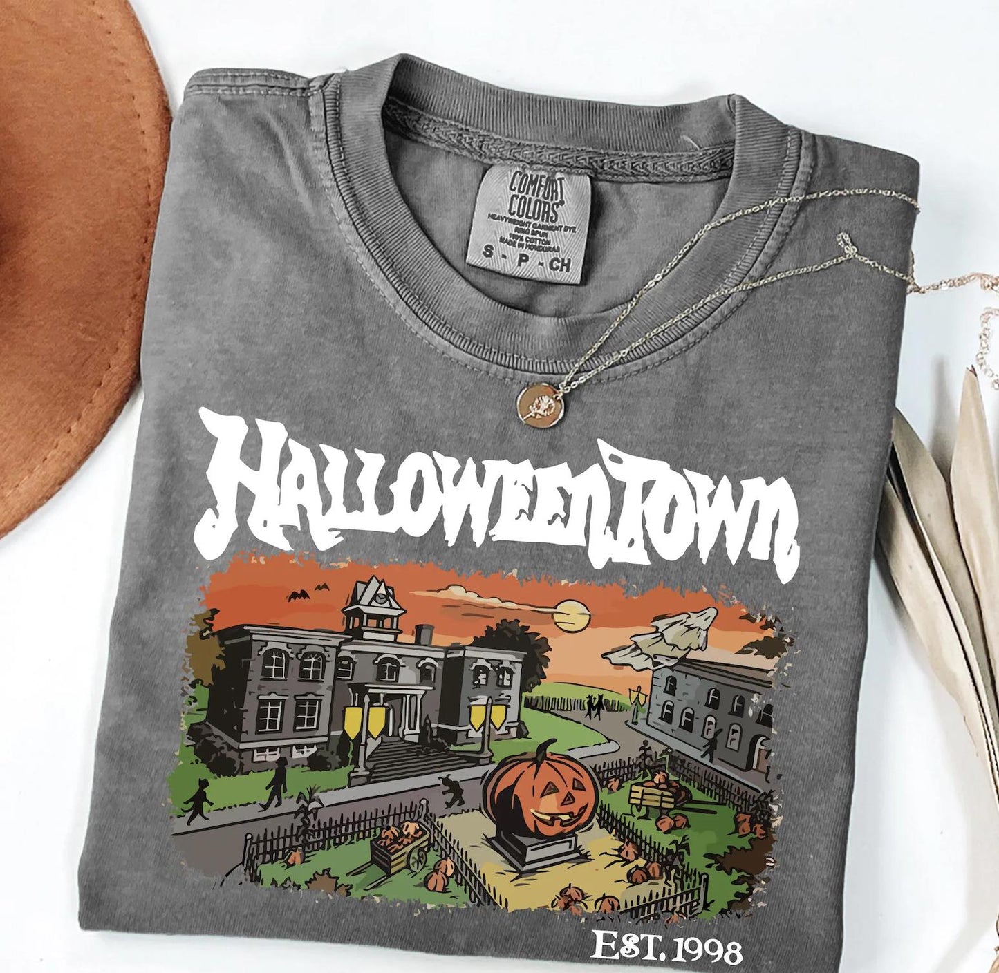 Comfort Colors® Halloweentown Est 1998 Shirt, Retro