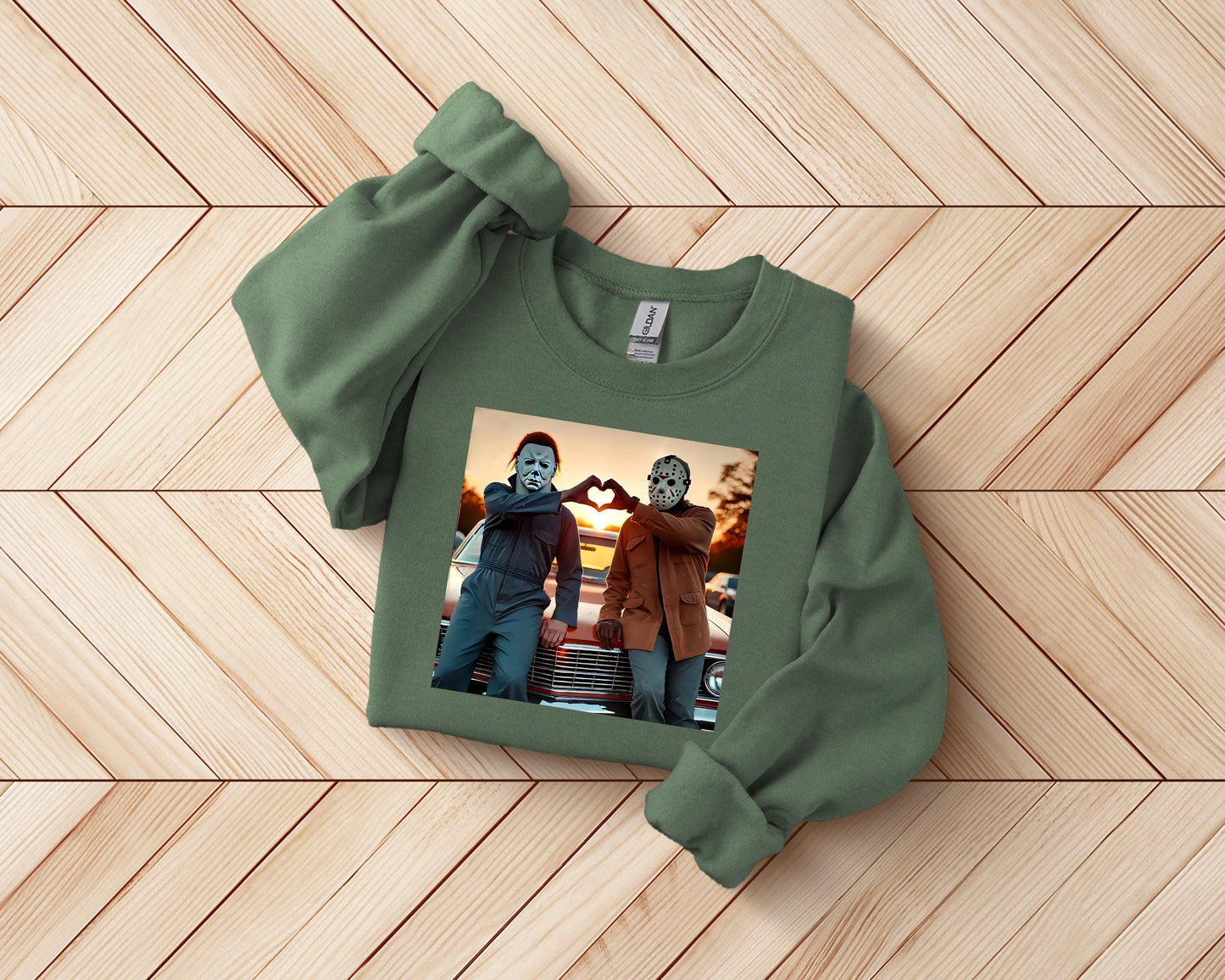 Horror Movie Characters Sweatshirt, 90s Scary Movie Shirt,