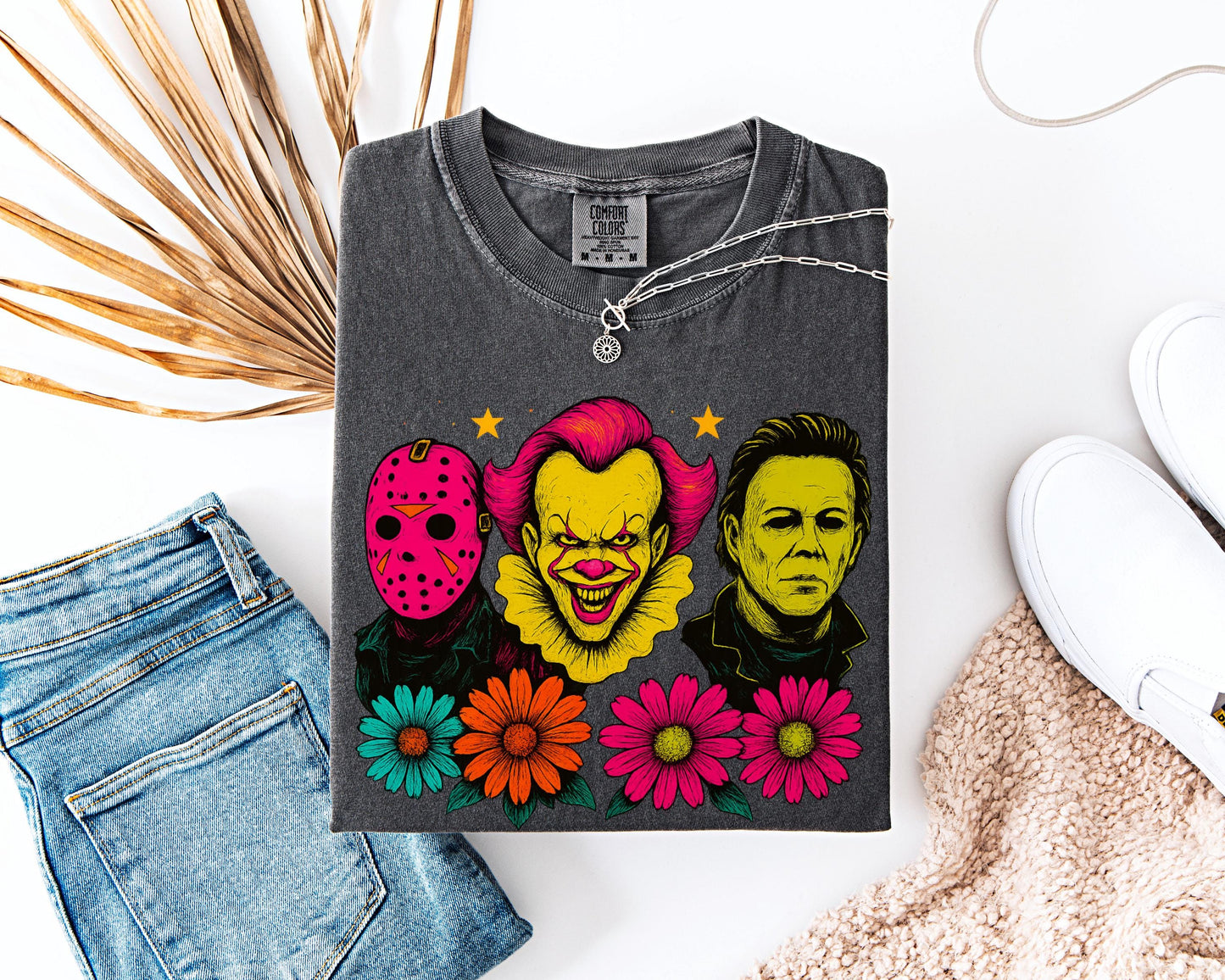 Jason Pennywise Michael Myers Shirt | Horror Movie Character