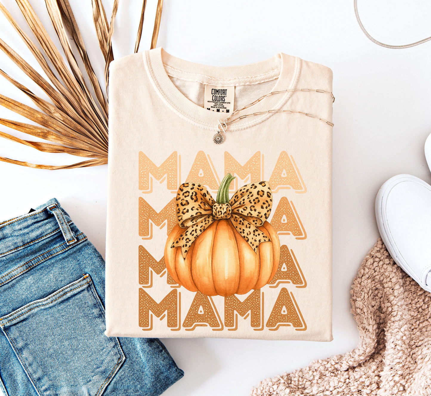 Mama Pumpkin Shirt, Comfort Colors Fall Graphic , Halloween Mama