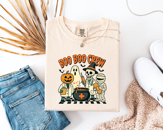 Boo Boo Crew Shirt, Halloween Nurse Doctor , Medical Staff