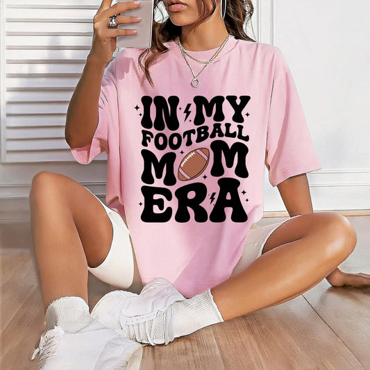 In My Football Mom Era Shirt, Cute Game Day Graphic , Football