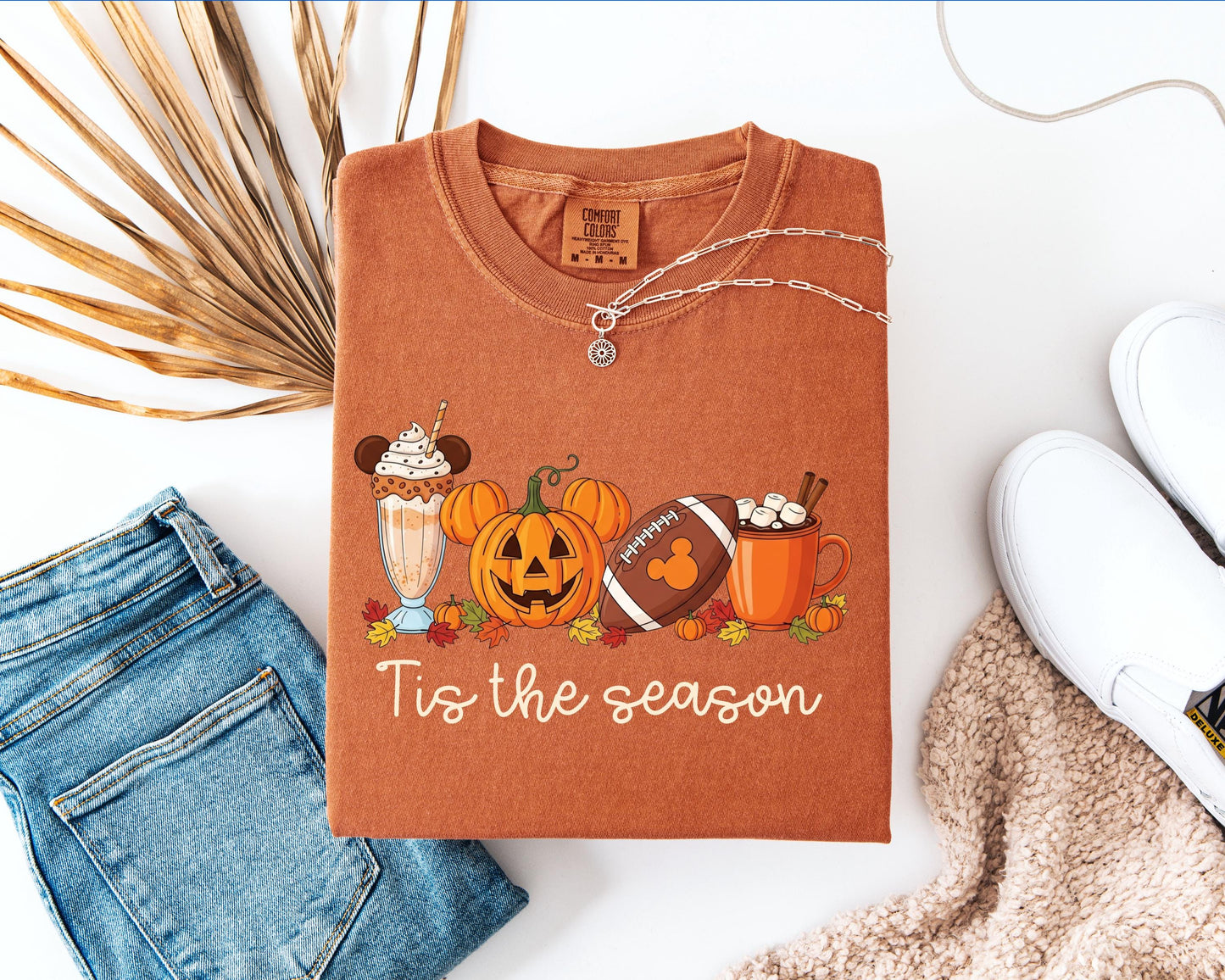 Tis the Season Fall Shirt, Pumpkin Spice Disney Coffee , Cute